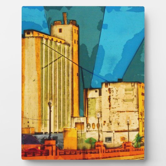 Old Town Tempe - Hayden Flour Mill Fotoplaat (Voorkant)