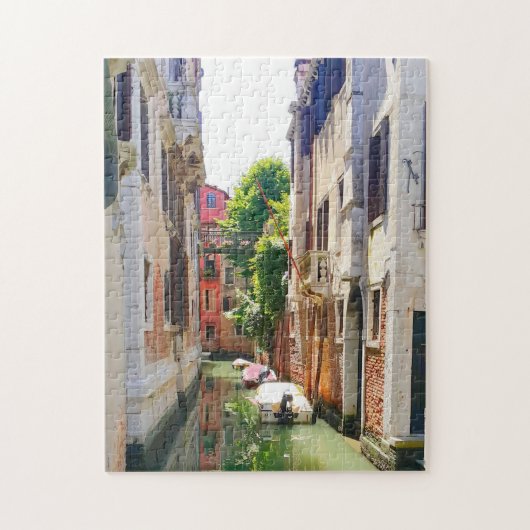 Old Town Venice Canal, romantic Italy scene Legpuzzel (Verticaal)