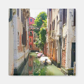 Old Town Venice Canal, romantic Italy scene Magneet (Voorkant)