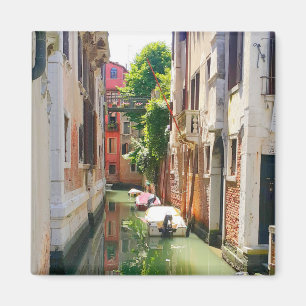 Old Town Venice Canal, romantic Italy scene Magneet