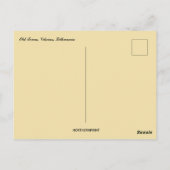 Old Town Vilnius Lithuania Briefkaart (Achterkant)