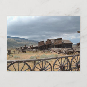 Old Trail Town, Cody, Wyoming Briefkaart