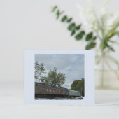 Old Train Briefkaart (Staand voorkant)