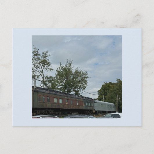 Old Train Briefkaart (Voorkant)
