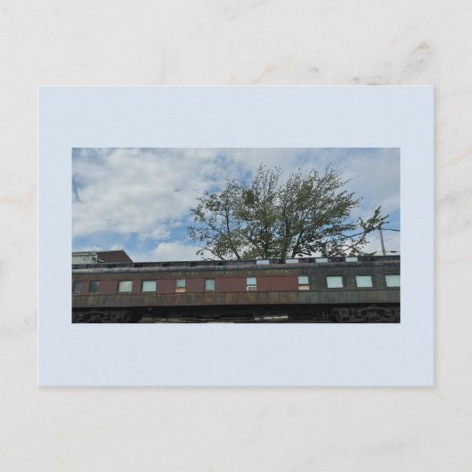 Old Train Briefkaart (Voorkant)