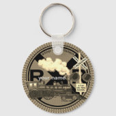 Old Train sleutelhanger (Voorkant)