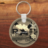 Old Train sleutelhanger (Voorkant)