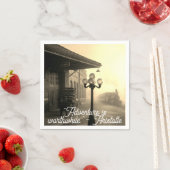 Old Train Station Adventure Paper Napkins Servet (Insitu)