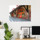 Old Train Station ~ print (Thuiskantoor)
