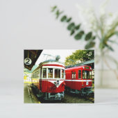 Old Train Station uit Mino, Japan Briefkaart (Staand voorkant)