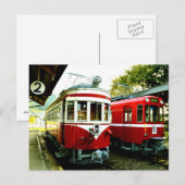 Old Train Station uit Mino, Japan Briefkaart (Voorkant / Achterkant)