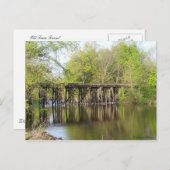 Old Train Trestle Briefkaart (Voorkant / Achterkant)