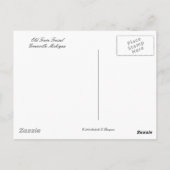 Old Train Trestle Briefkaart (Achterkant)