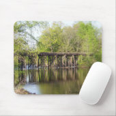 Old Train Trestle Mousepad Muismat (Met muis)
