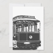 Old Tram | Streetcar Philadelphia | Vintage Kaart (Voorkant)