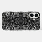 Old Tree Bark Black And White Photo Pattern Design Case-Mate iPhone Case (Achterkant (horizontaal))