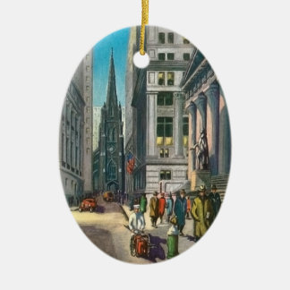  Old Trinty & Wall Street Keramisch Ornament