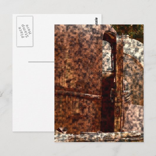 Old Truck Briefkaart (Voorkant / Achterkant)