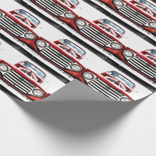 Old Truck Cadeaupapier (Hoek)