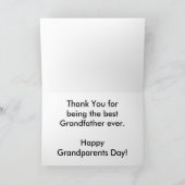 Old Truck Grandouders Day Kaart (groot afdrukken) (Binnen)