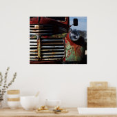 Old Truck Grill Poster (Keuken)