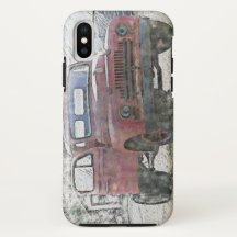 Old Truck iPhone XS Hoesje