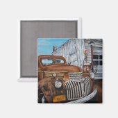 Old Truck Magneet (Voorkant / Achterkant)