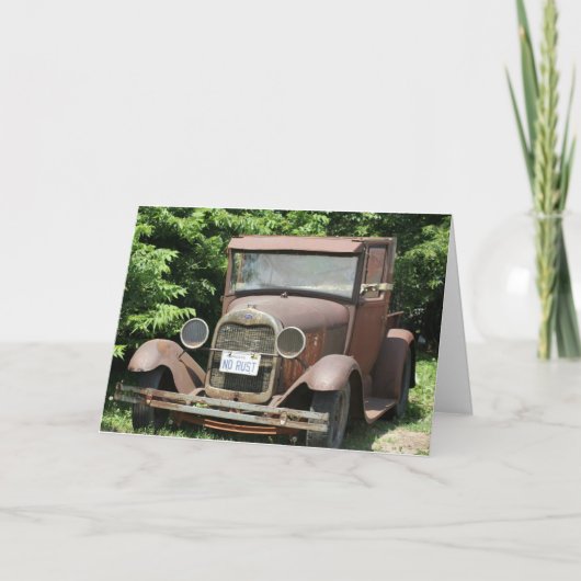 Old Truck Photography Kaart (Voorkant)