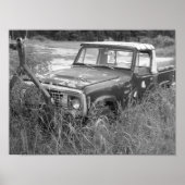 Old Truck Poster (Voorkant)