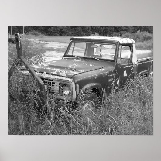 Old Truck Poster (Voorkant)