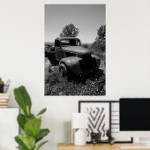 Old Truck Poster (Thuiskantoor)