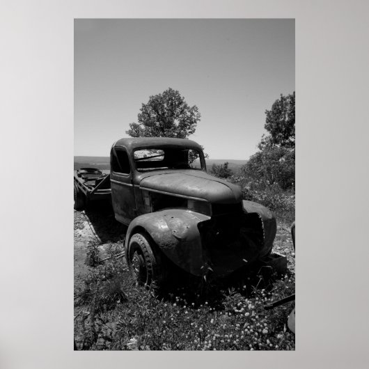 Old Truck Poster (Voorkant)