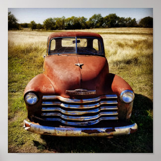 Old Truck Poster