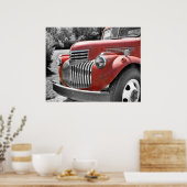 Old Truck Poster (Keuken)