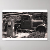 Old Truck Poster (Voorkant)