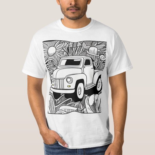 Old Truck T-shirt (Voorkant)