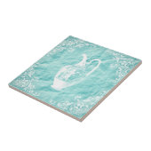 Old Turquoise Jar Tegeltje (Zijkant)