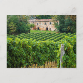 Old Tuscan Vineyard en Villa Briefkaart