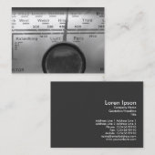 Old UK Radio Dial Visitekaartje (Voorkant / Achterkant)