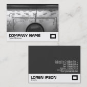 Old UK Radio Dial Visitekaartje (Voorkant / Achterkant)