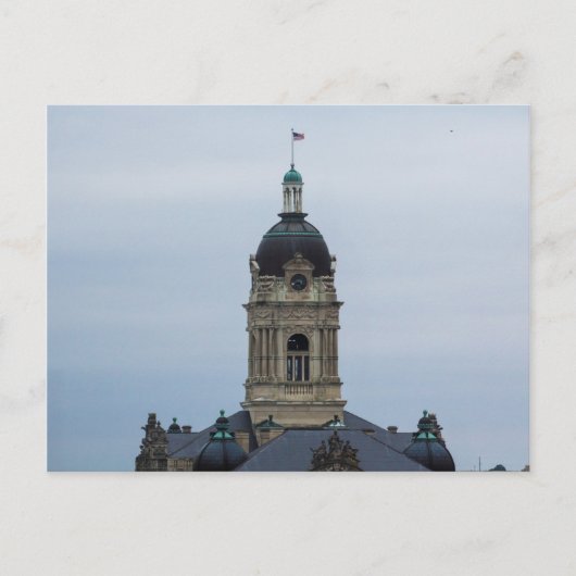 Old Vanderburgh County Courthouse, Evansville, IN Briefkaart (Voorkant)
