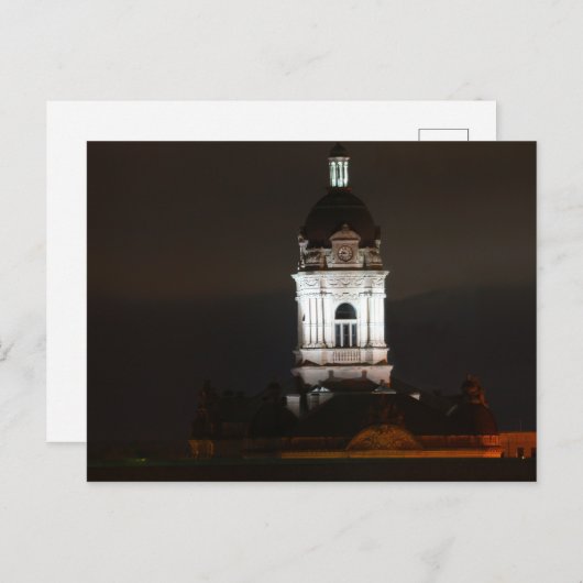 Old Vanderburgh County Courthouse, Evansville, IN Briefkaart (Voorkant / Achterkant)