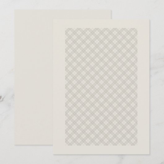 Old Vichy Lace Collectie Kaart (Voorkant / Achterkant)