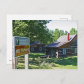 Old Victoria, Michigan's Bovenste schiereiland Briefkaart (Voorkant / Achterkant)