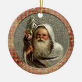 Old Victorian Rustic Family Personalized Keramisch Ornament (Voorkant)