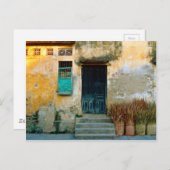 Old Vietnamese Wall Briefkaart (Voorkant / Achterkant)