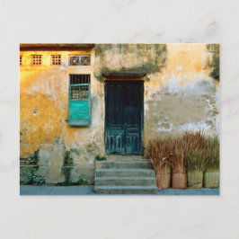 Old Vietnamese Wall Briefkaart