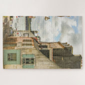 Old Village Brittany France Travel Adventure Legpuzzel (Horizontaal)