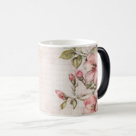 Old vintage paper valentines day magische mok