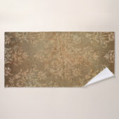 Old vintage wallpaper. grunge backgroundwallpaper, badhanddoek (Badhanddoek)